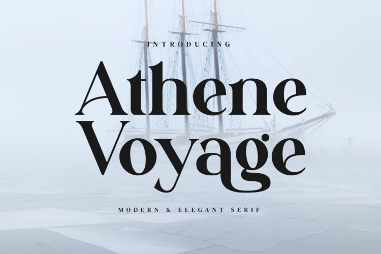 Athene Voyage - Modern Elegant Serif Font
