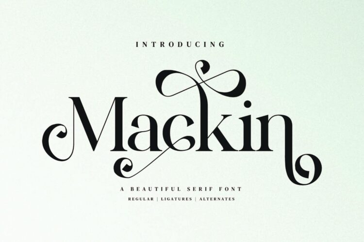 Beatiful Serif Font