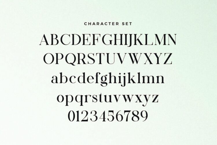 Beatiful Serif Font