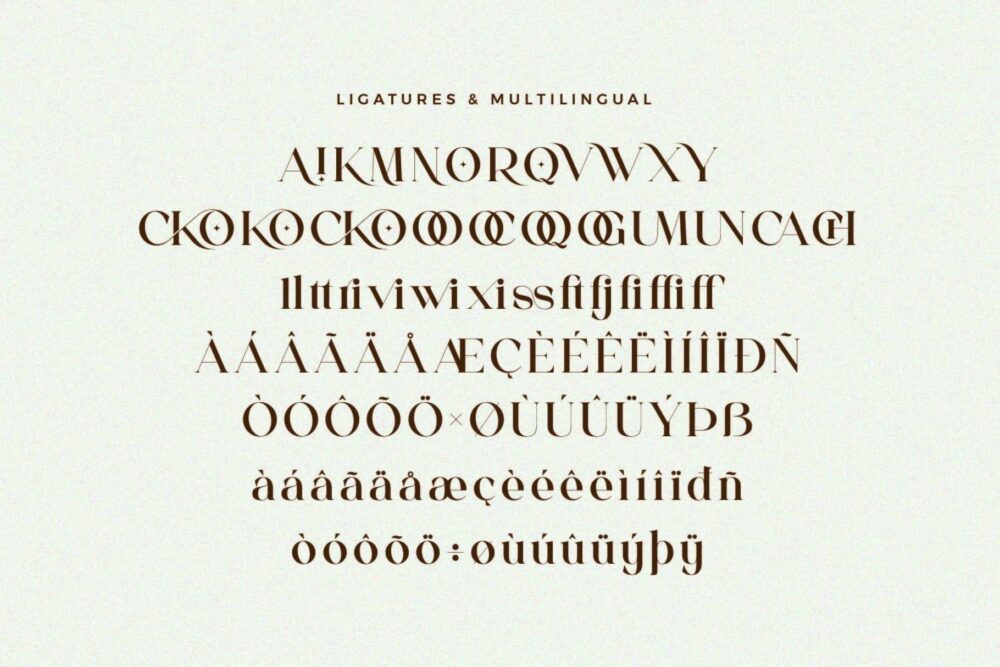 Beautiful Serif Font