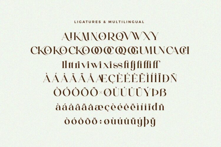 Beautiful Serif Font