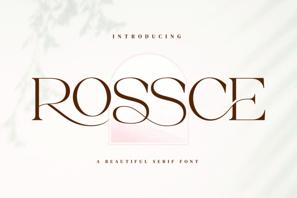 Rossce - Beautiful Serif Font