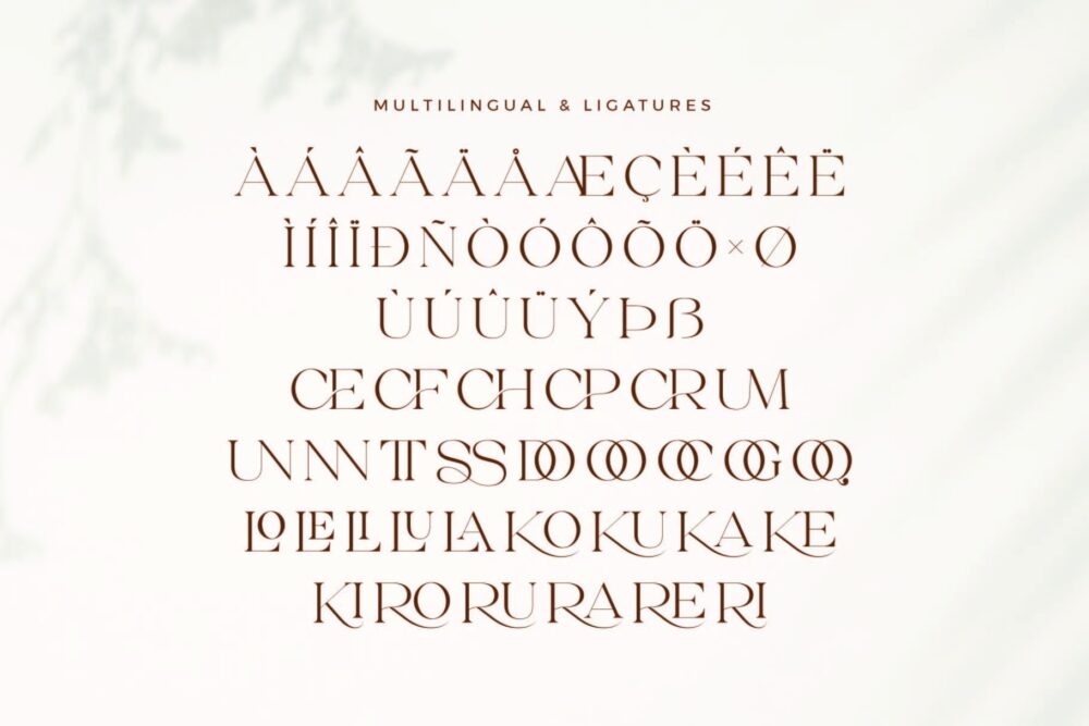 Rossce - Beautiful Serif Font