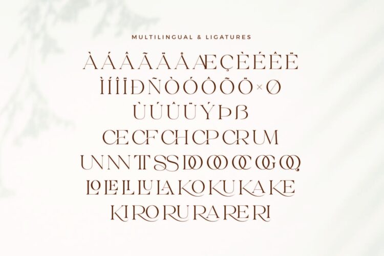 Rossce - Beautiful Serif Font