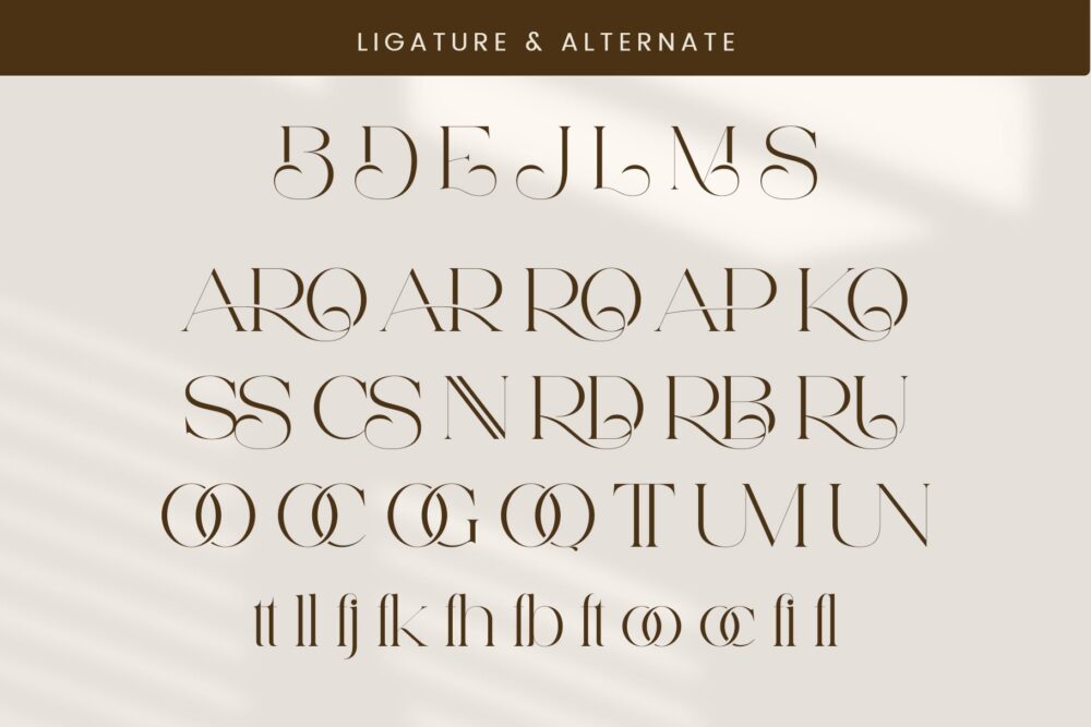 Elegant Serif Font