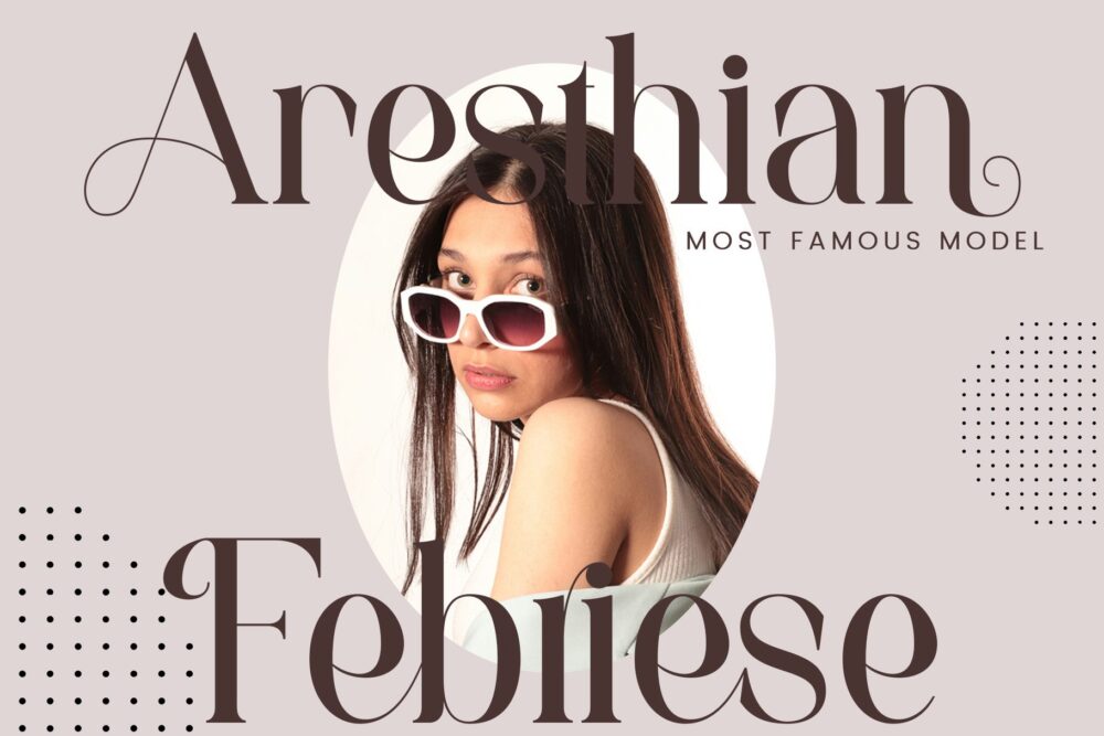 luxury beauty serif font