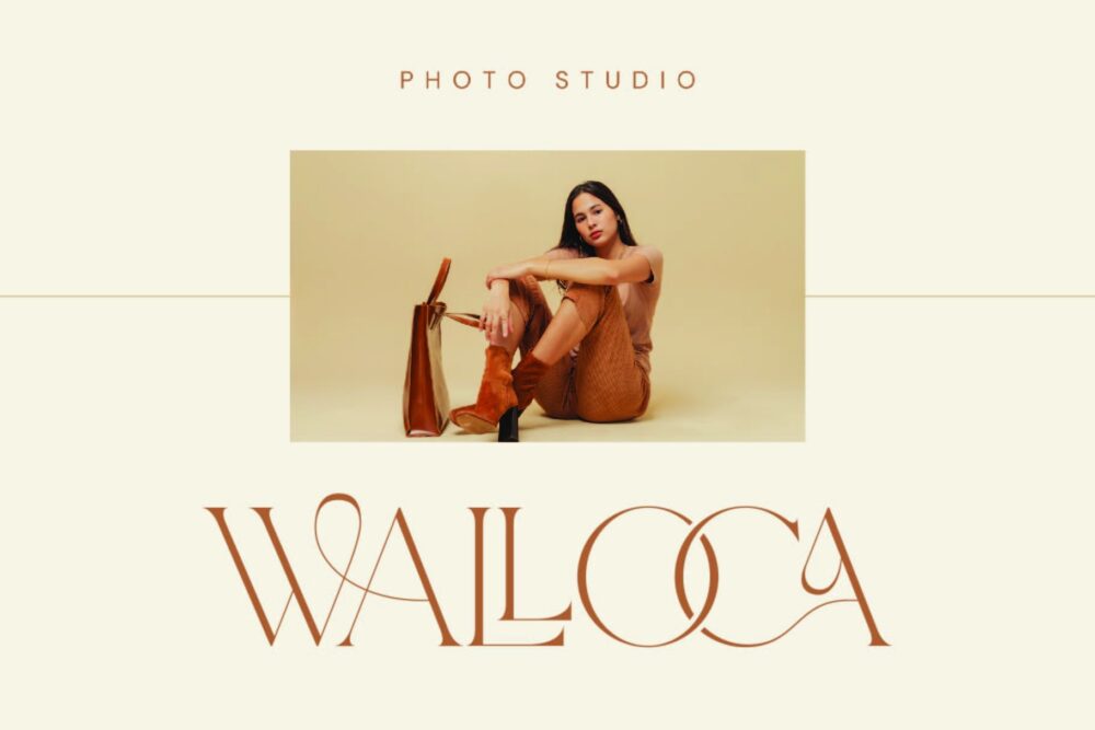 Modern Ligature Serif Font