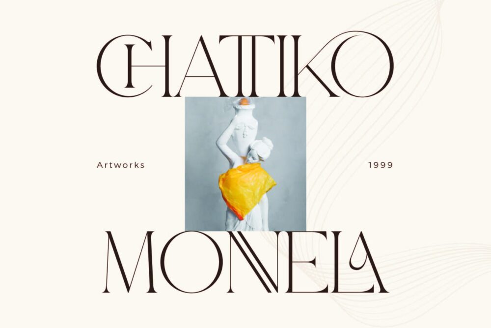 Modern Ligature Serif Font