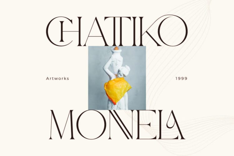 Modern Ligature Serif Font