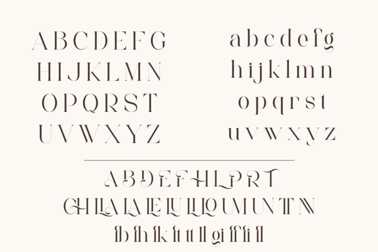 Modern Serif Font