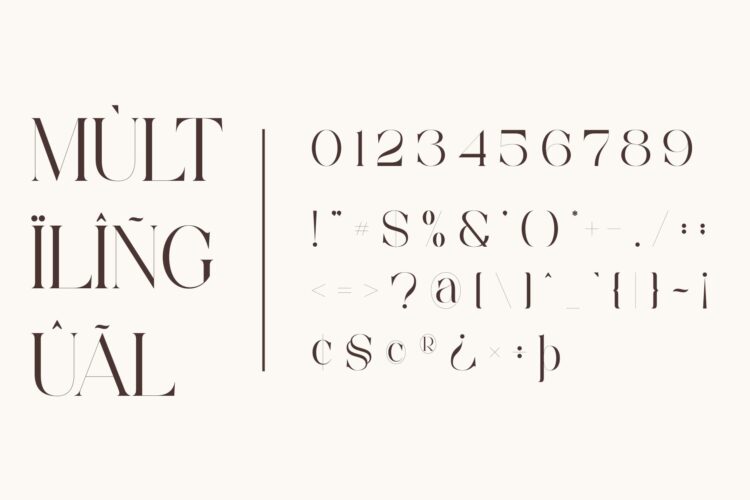 Modern Serif Font
