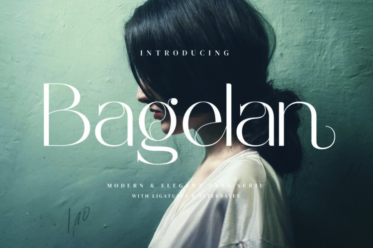 Bagelan - Modern Sans Serif Font