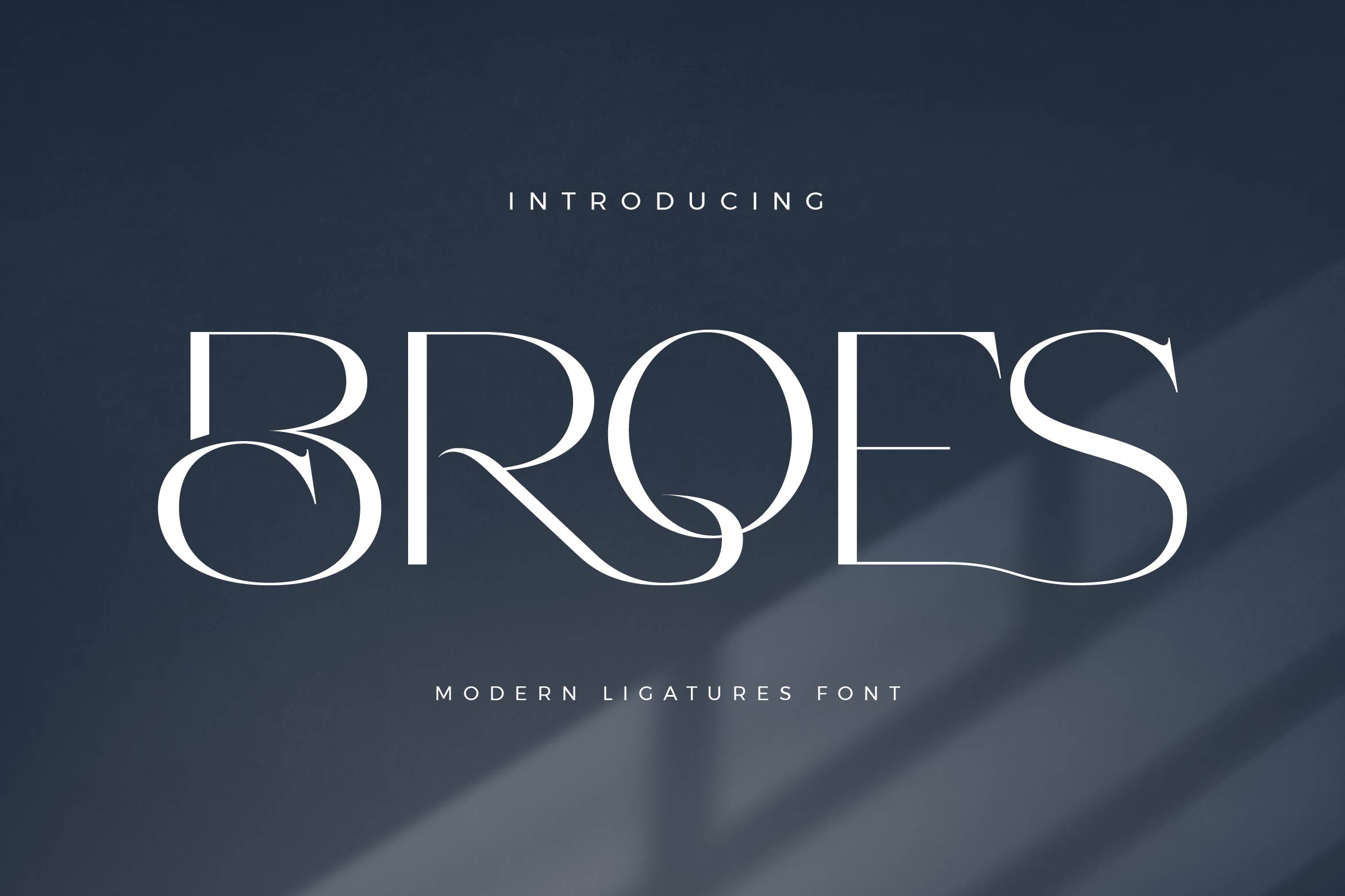 Broes - Modern Sans Serif Font