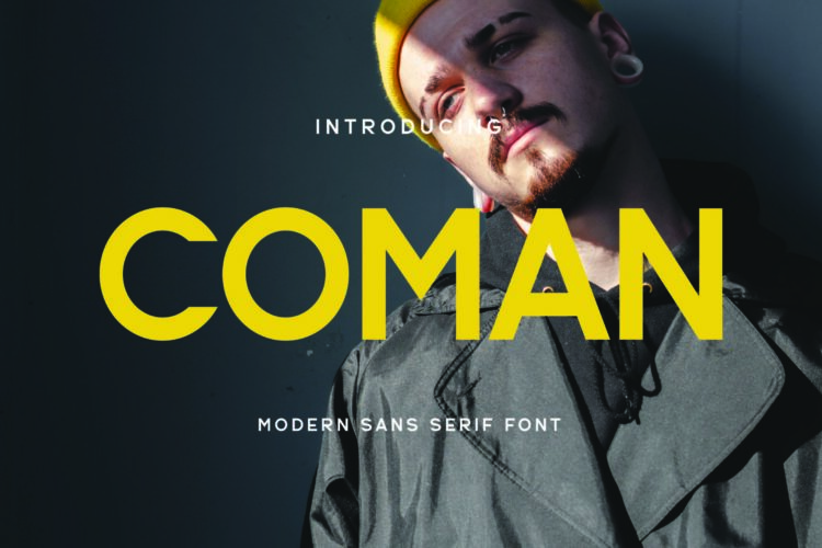 Coman - Modern Sans Serif Font