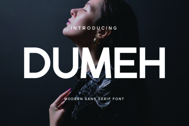 Dumeh - Modern Sans Serif Font