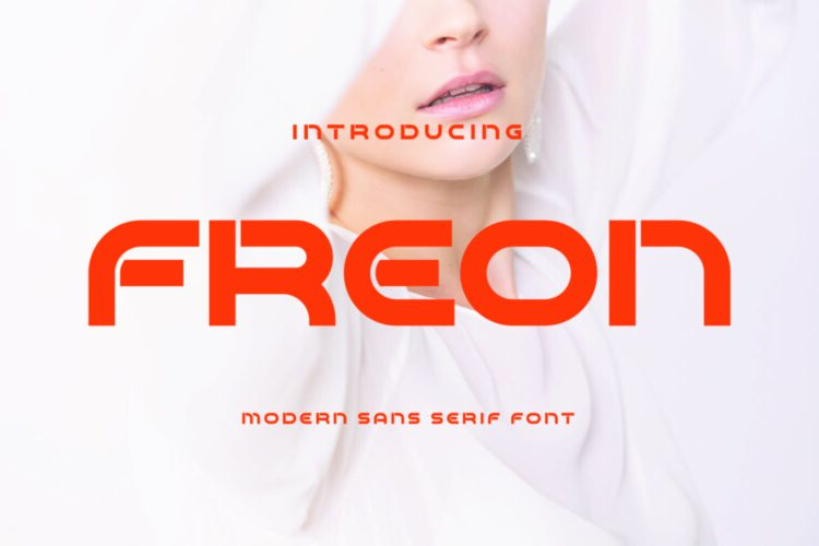 Freon - Modern Sans Serif Font