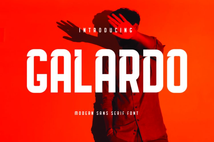 Galardo - Modern Sans Serif Font