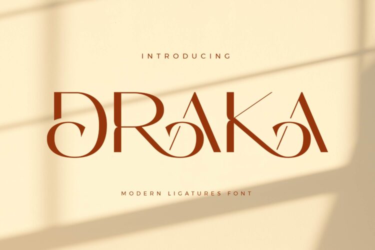 Draka - Modern Sans Serif Font