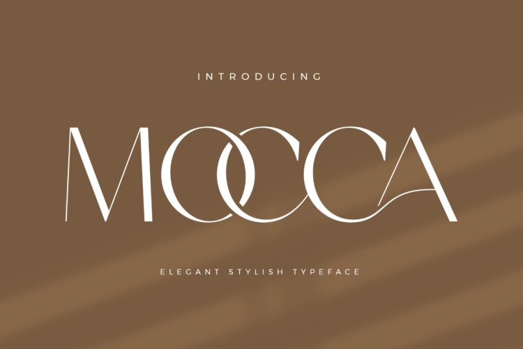 Mocca - Elegant Sans Serif Font