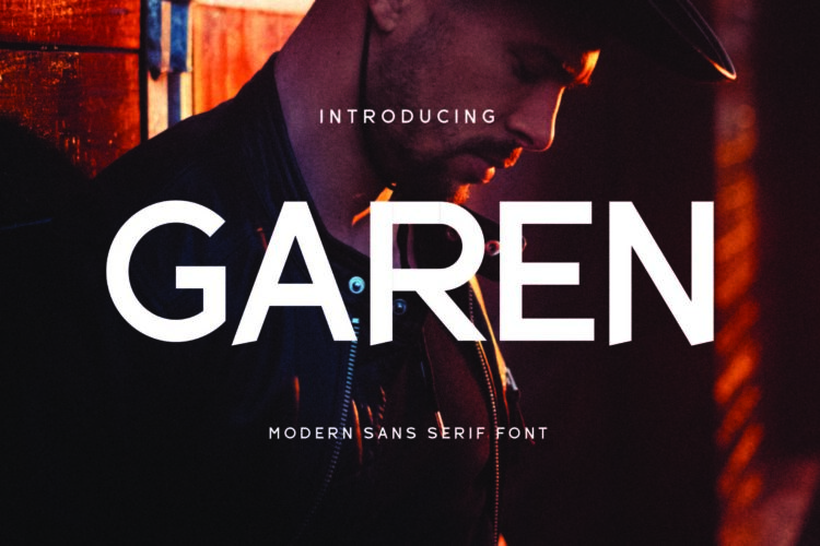 Garen - Modern Sans Serif Font
