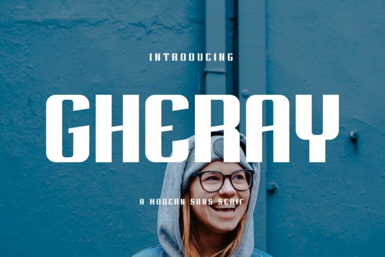 Gheray - Modern Sans Serif Font
