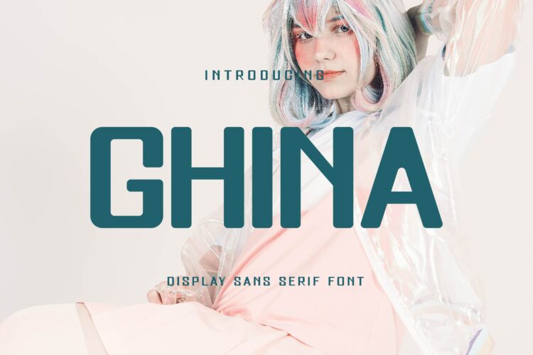Ghina - Sans Serif Font