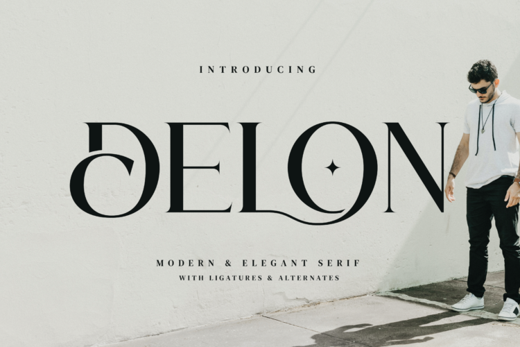 Delon - Modern Elegant Serif Font