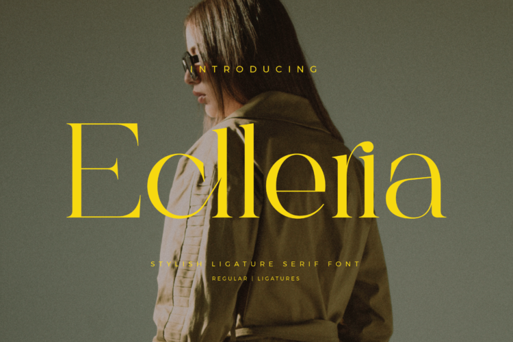 Eclleria - Stylish Serif Font