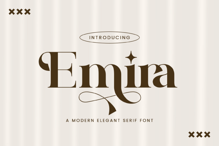 Emira - Modern Elegant Serif Font
