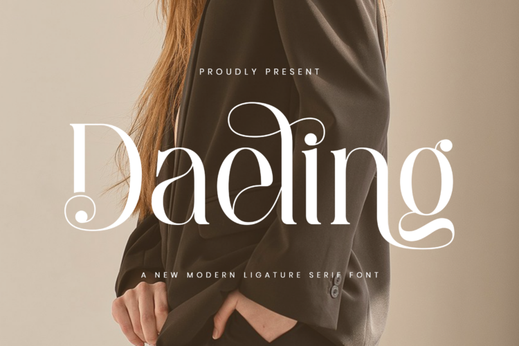 Daeling - Modern Ligature Serif Font