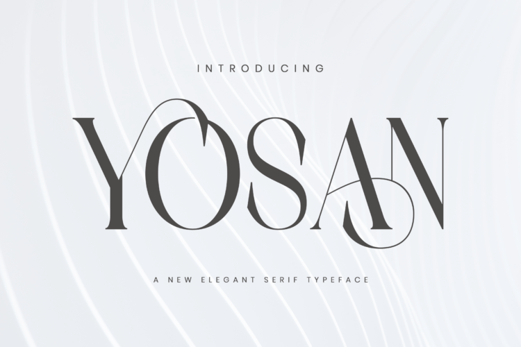 Yosan - Elegant Serif Font