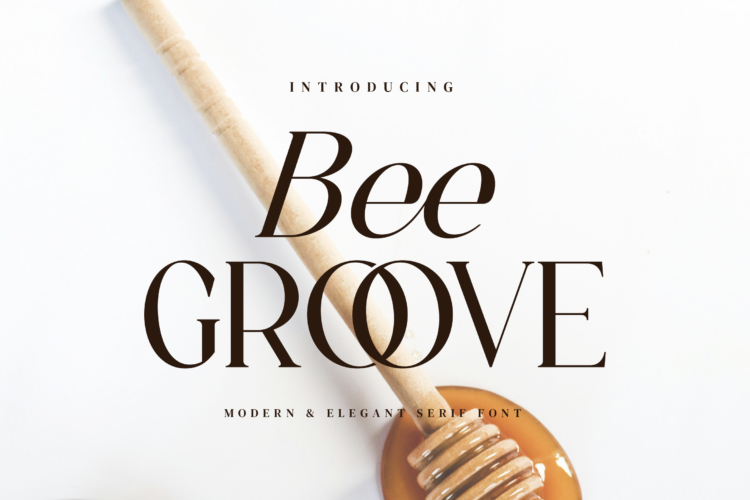 Bee Groove - Modern Elegant Serif Font