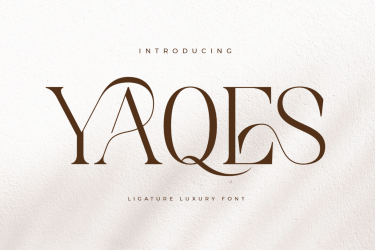 Yaqes - Luxury Serif Font