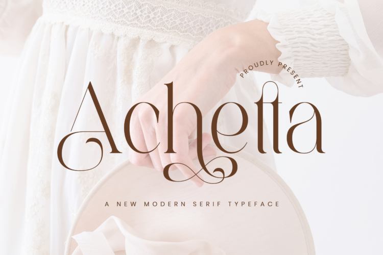 Achetta - Modern Serif Font
