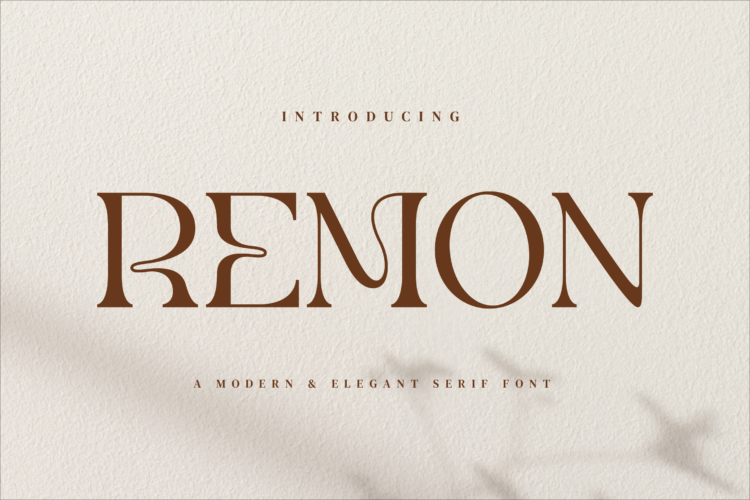 Remon - Modern Elegant Serif Font