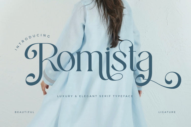 Romista - Luxury Elegant Serif Font