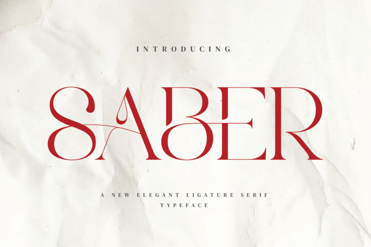 Saber - Elegant Serif Font