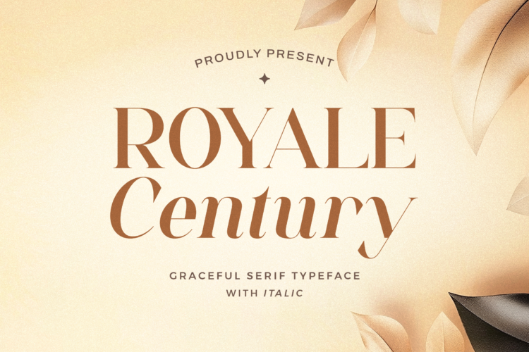 Royale Century - Graceful Serif Font
