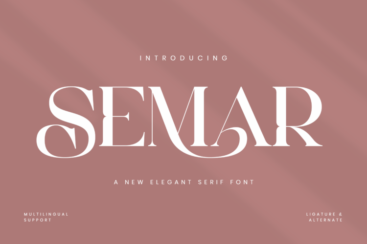 Semar - Elegant Serif Font