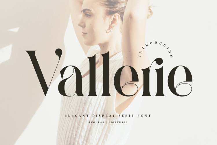Vallerie - Elegant Display Serif Font