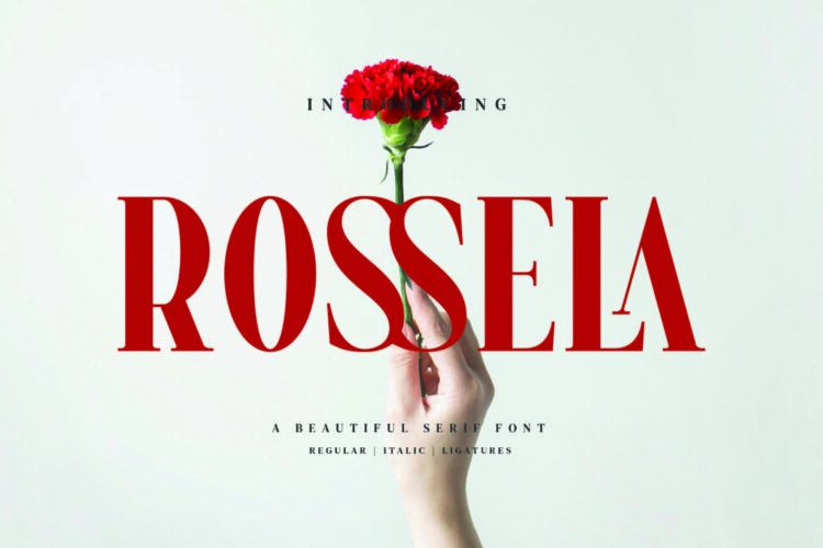 Rossela - Beautiful Serif Font