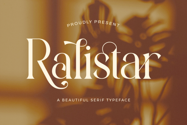 Ralistar - Beautiful Serif Font